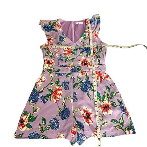 Parker Ana Floral Romper Size 4 - Picture 8 of 11